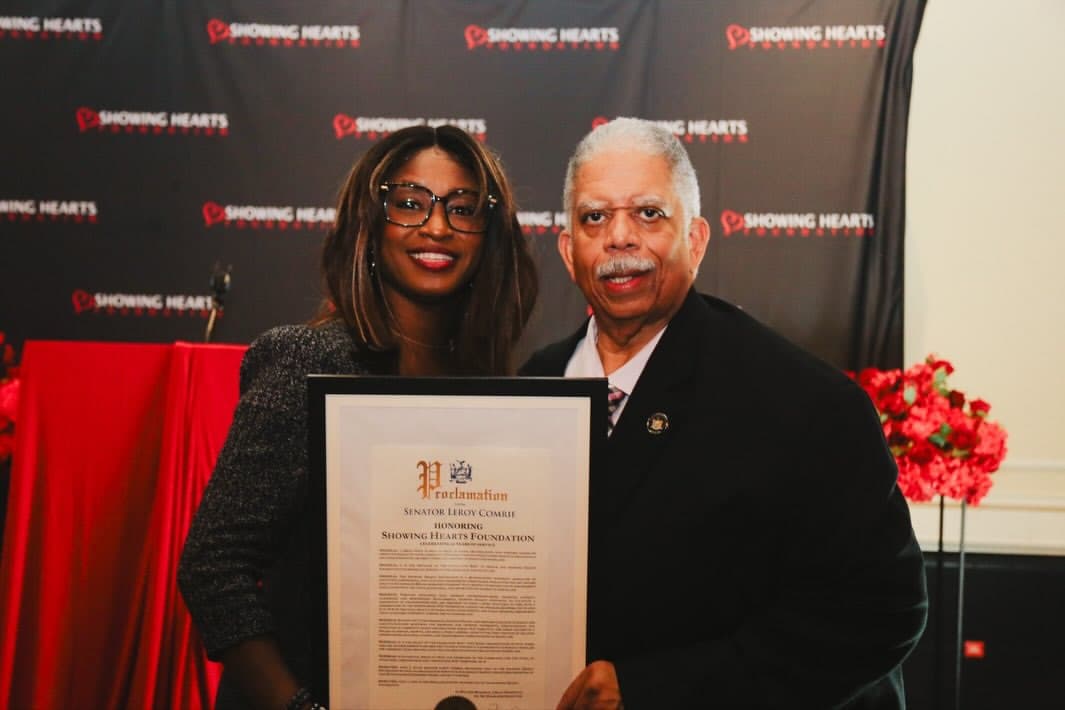 Showing Hearts Foundation honored with a New York State Senate proclamation