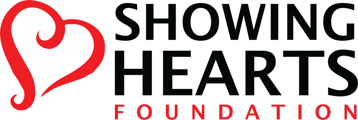 The Showing Hearts Foundation logo